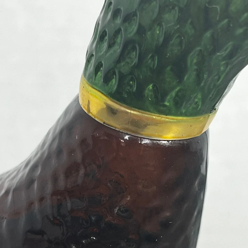 Vintage Avon Pheasant Decanter Oland After Shave Glass Bottle Collectible Brown‎